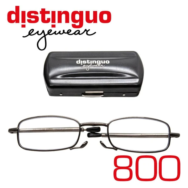 Distinguo 800 Pieghevoli da Tasca con Custodia Neri