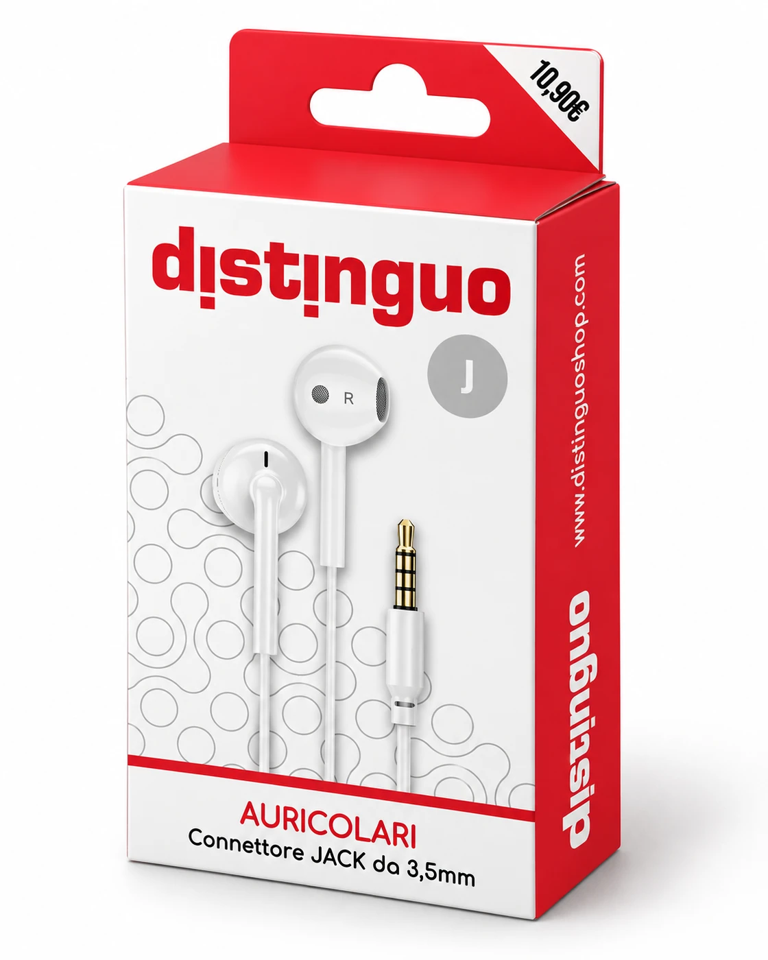 Confezione Distinguo 431DIS Auricolari con microfono · Jack 3,5 mm